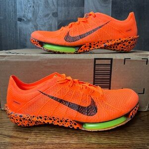 Nike Air ZoomX Victory 2 Track and Field Spikes Safari Orange Mens